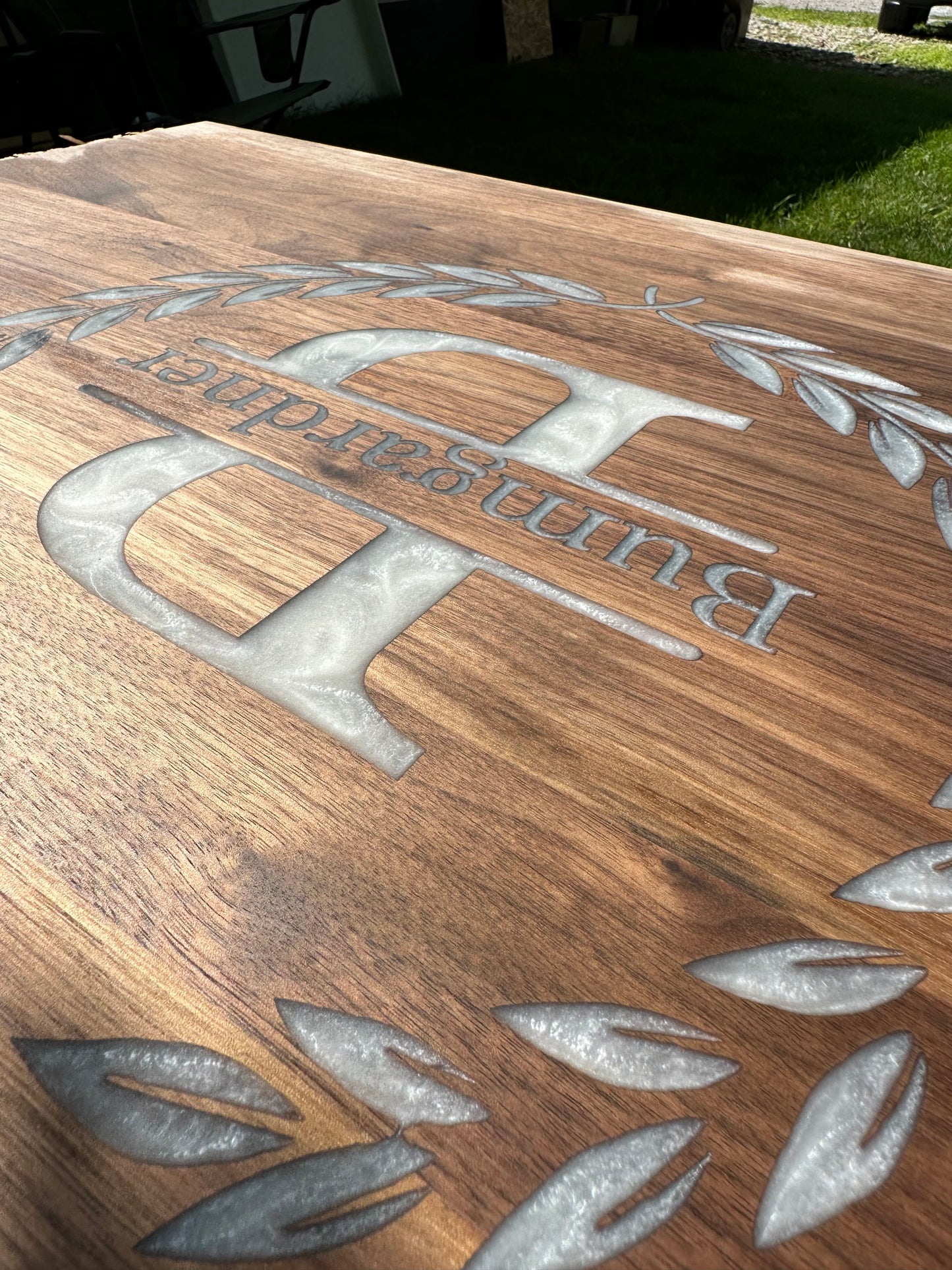 Custom Oven Topper with Name