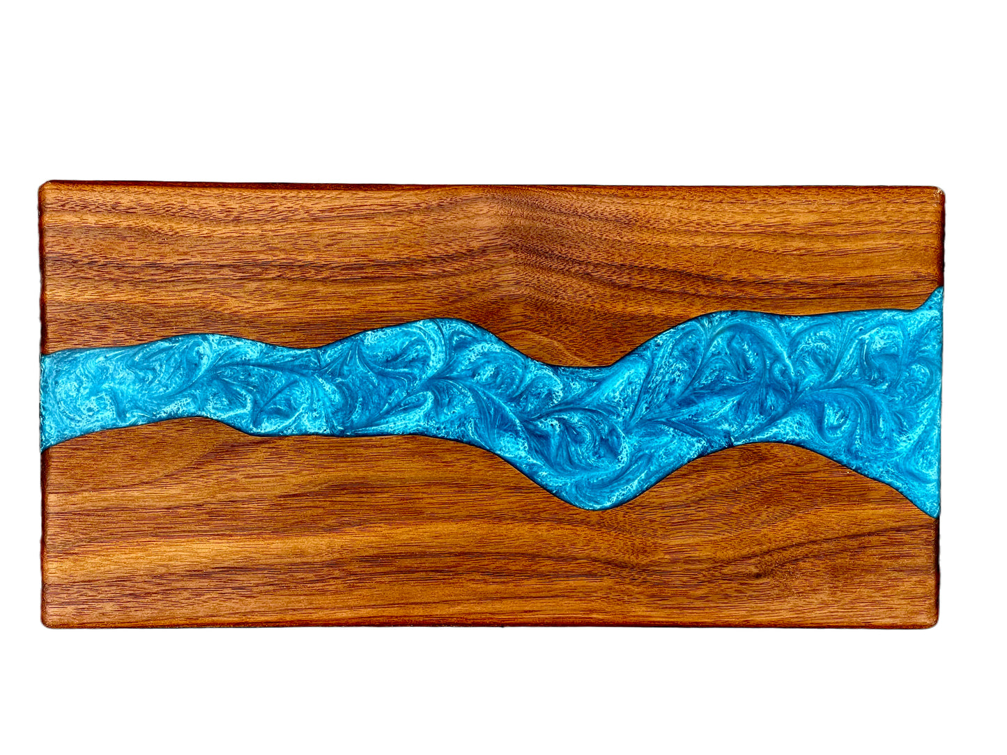 Epoxy River Charcuterie Serving Board | Beautiful Walnut Serving Board | Multiple Sizes Serving Boards | Personalized Wooden Serving Boards