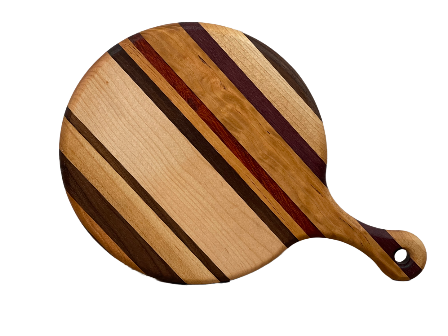 Round Cutting Board with Handle