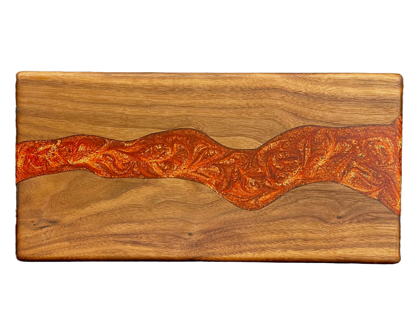 Epoxy River Charcuterie Serving Board | Beautiful Walnut Serving Board | Multiple Sizes Serving Boards | Personalized Wooden Serving Boards