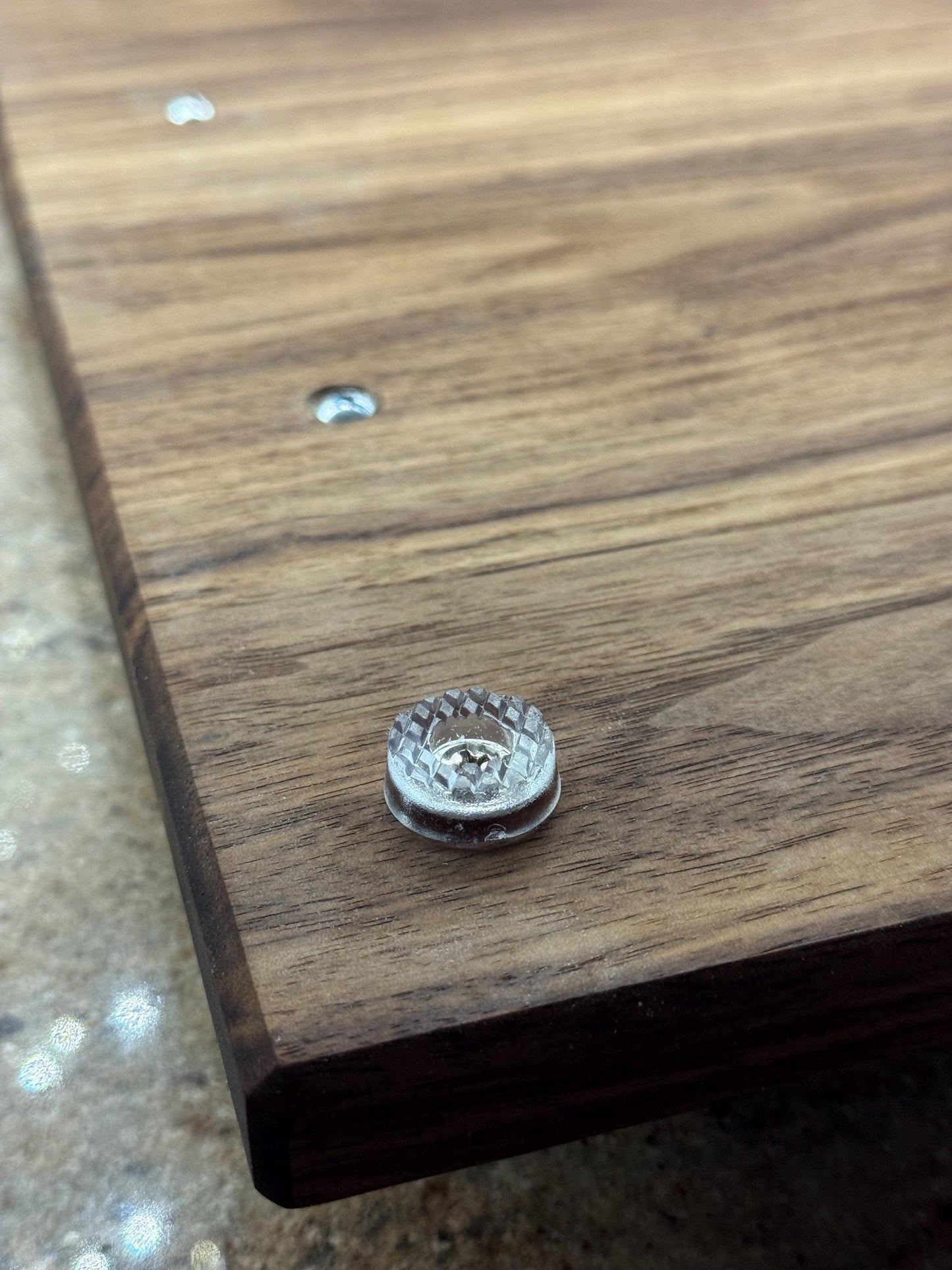 Epoxy Serving Board with Handles: Mountain Forest