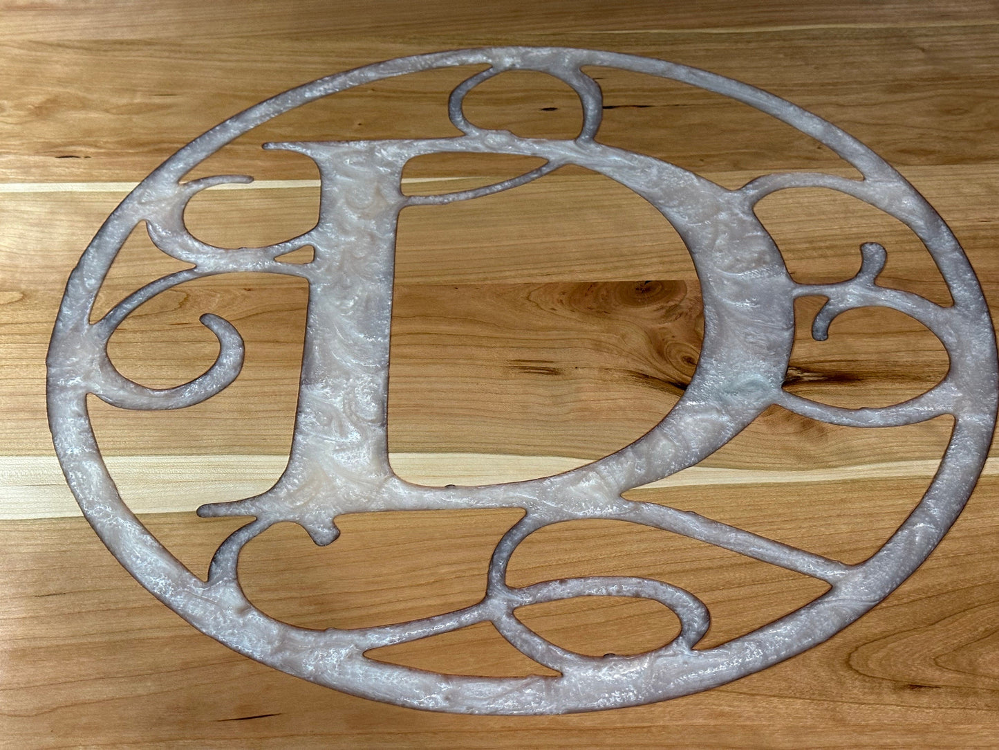 Custom Cherry Wood Stove Top Cover: Personalized Noodle Board